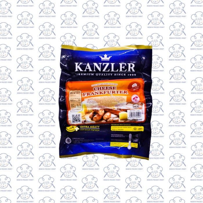 

kanzler cheese frankfurter extra meaty 300 gram