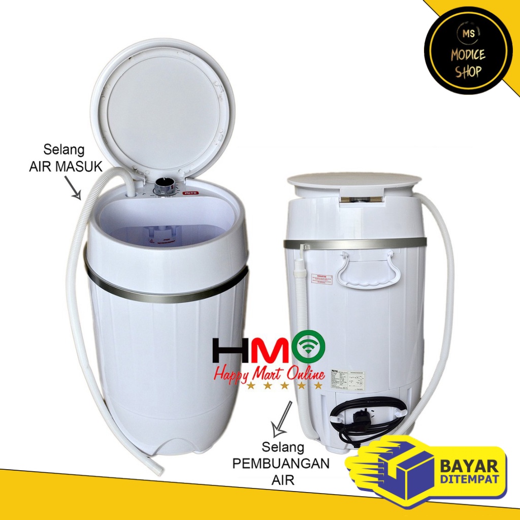 Modisshop Mesin Cuci Mito Wm 1 Wm1 Mesin Cuci Portable Mesin Cuci Mini Mito