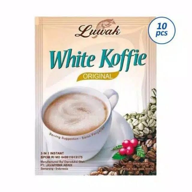 

Luwak White Koffie Original 10's