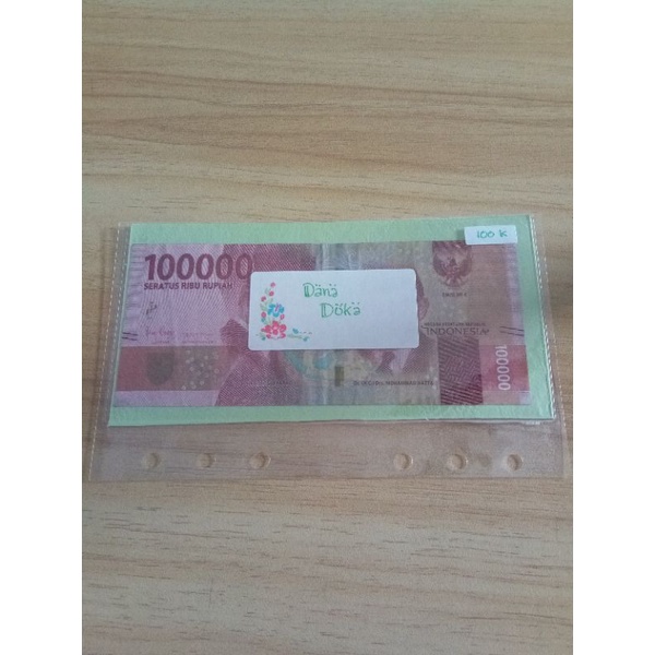 

Laminated Envelope A6 Depan Transparant ,Bacground Hijau