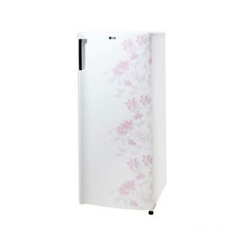 LG Kulkas 1 Pintu GN-INV201SP Flower Pattern