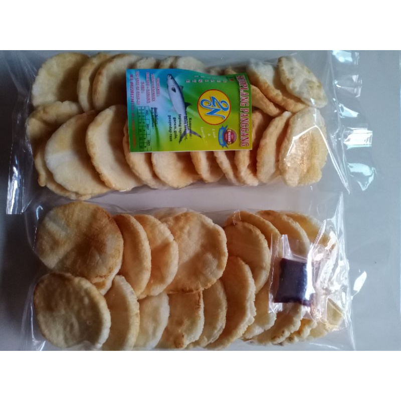 

kemplang bakar isi 20/snack bangka/kerupuk bangka