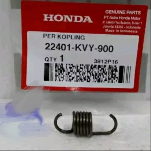 22401-KVY-900 HGP 100% PER KAMPAS GANDA PER KOPLING BEAT ASLI ORISINIL AHM HARGA SATUAN 22401KVY900
