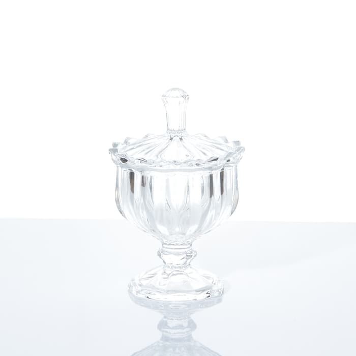 Candy Pot / Tempat Permen Kaca Capodimonte