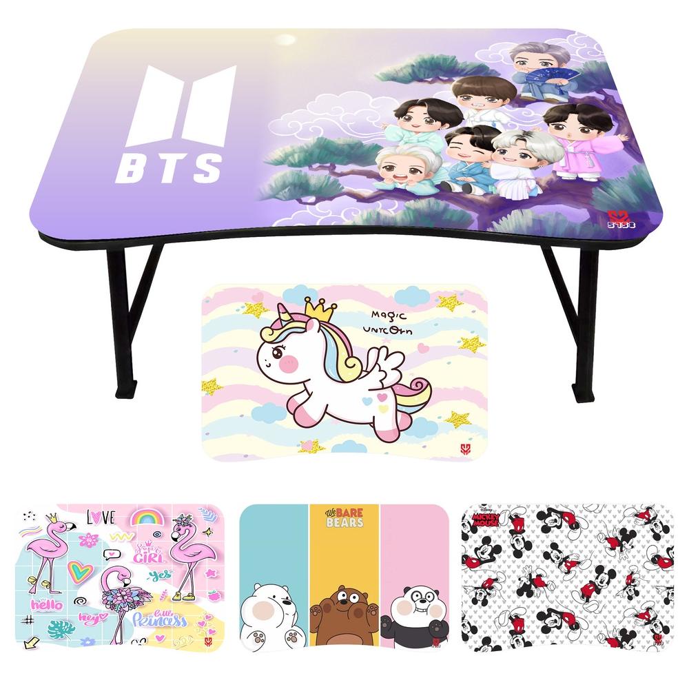 MEJA BELAJAR ANAK LIPAT PORTABEL KARAKTER TERLARISS...,,,,,