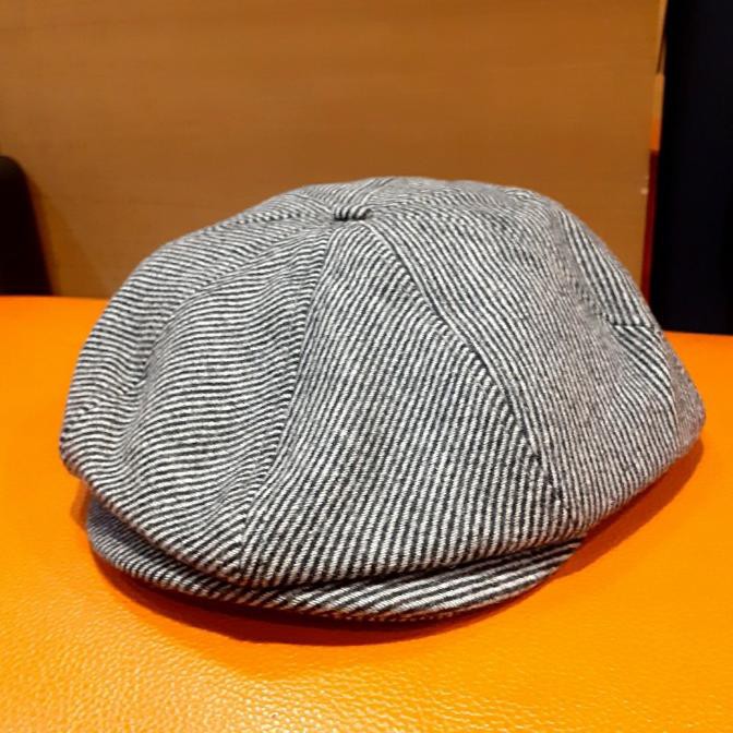 Brood Snap Cap Brixton Original Black/Bone - S