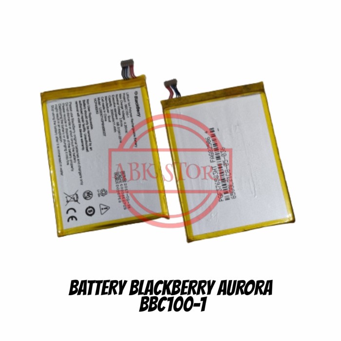 BATRE BATERAI BATTERY BLACKBERRY AURORA | BB AURORA BBC100-1 ORIGINAL mamanmobile