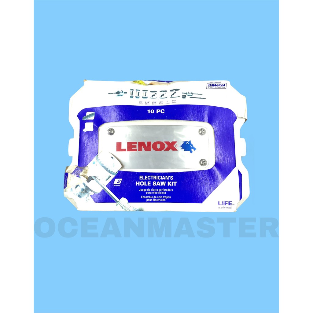 Hole Saw Kit set Lenox / Mata Bor Hole Saw