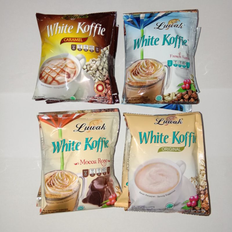 LUWAK WHITE KOFFIE SACHET (20gr x 5 Bungkus)