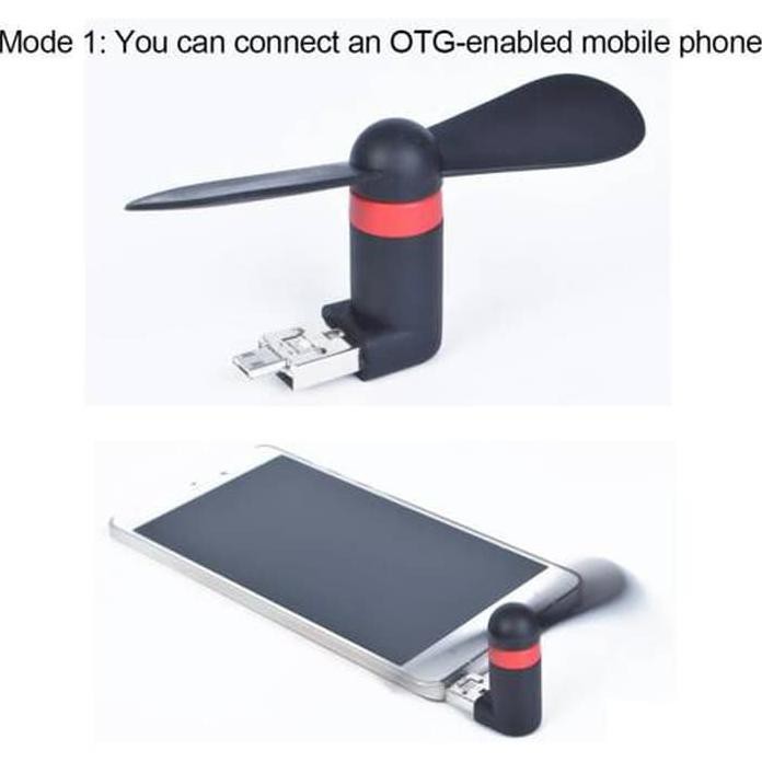 Kipas Mini Portable Otg (Smartphone Android) Best Quality
