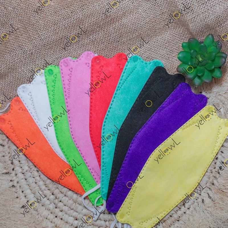 masker kf94 1 pack campur warna random