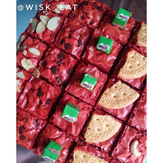 

BROWNIES SEKAT REDVELVET