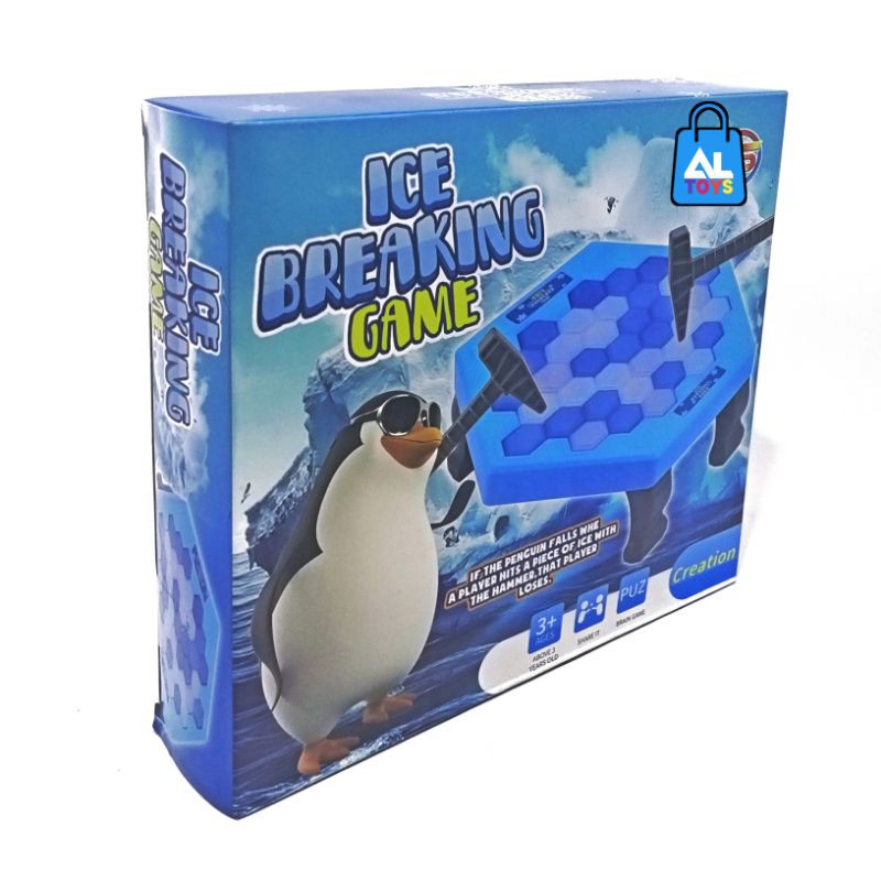 MAINAN ANAK GAME  ARENA PERMAINAN ICE BREAKING GAME SERU MAINAN PINGUIN ICE BREAKING GAME (NEW)