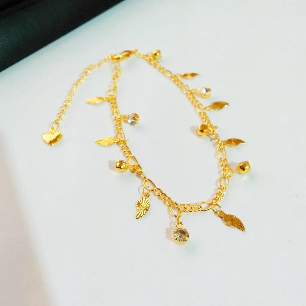 AV244 Grosir Gelang Tangan Juntai Permata Gelang Rantai Dewasa