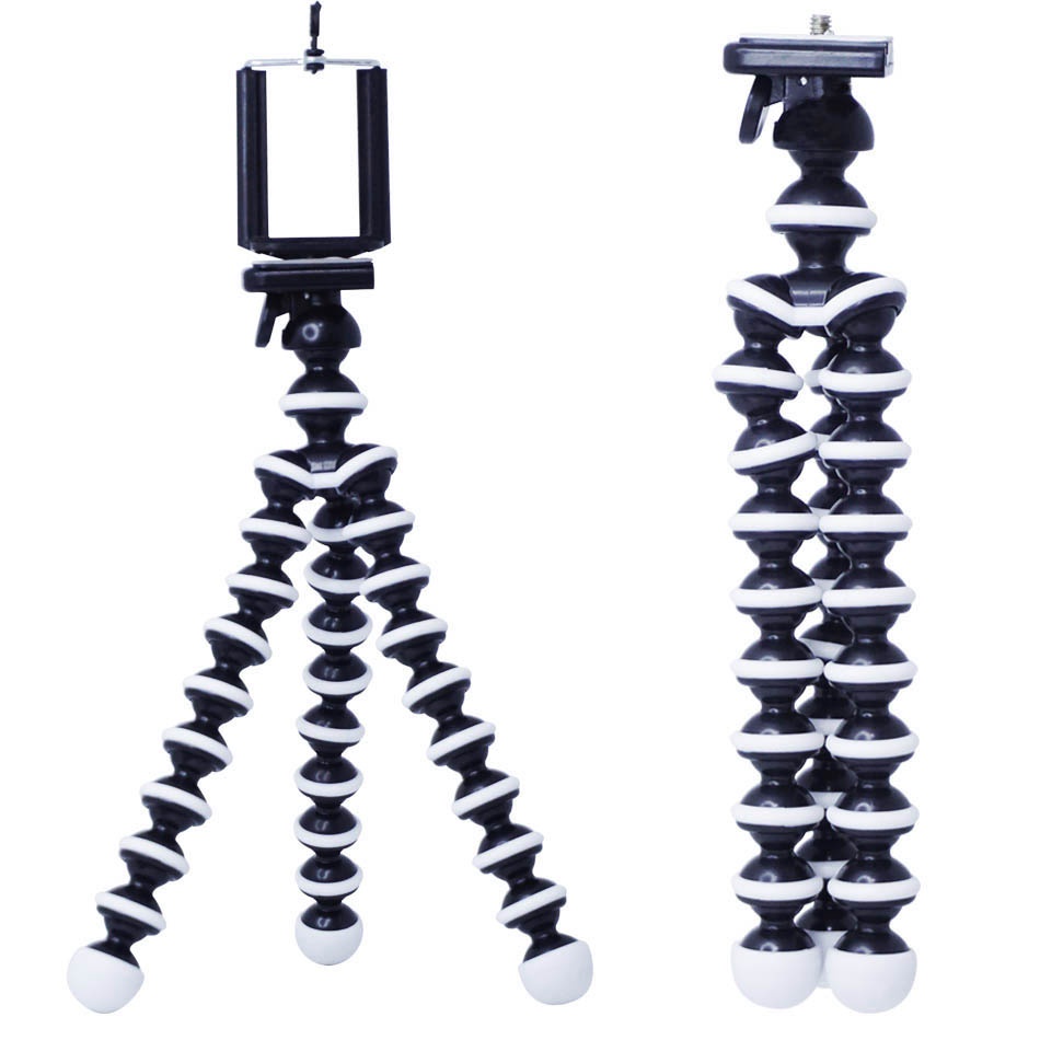 Universal Flexible Gorilla Pod Tripod with Holder Tripod cumi + Jepitan (No Packing) Ukuran M  L