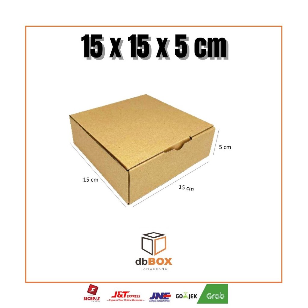 

Kardus 15x15x5 cm | Box Die Cut dan Easy Usage | Box Pao Mini isi 4