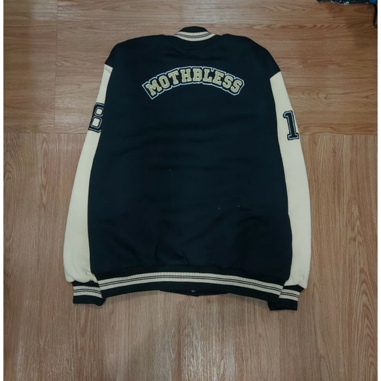 JAKET VARSITY DRAGON BORDIR ORIGINAL MOTHBLESS