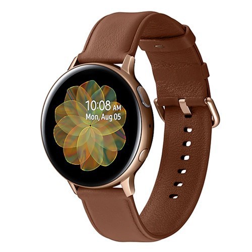 Samsung Galaxy Watch Active 2 | 44mm Stainless Gold - Garansi Resmi