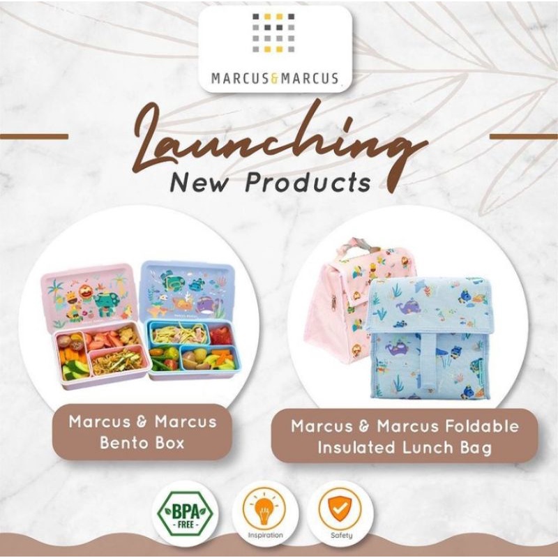 Marcus Lunch Box & Foldable Insulated Bag