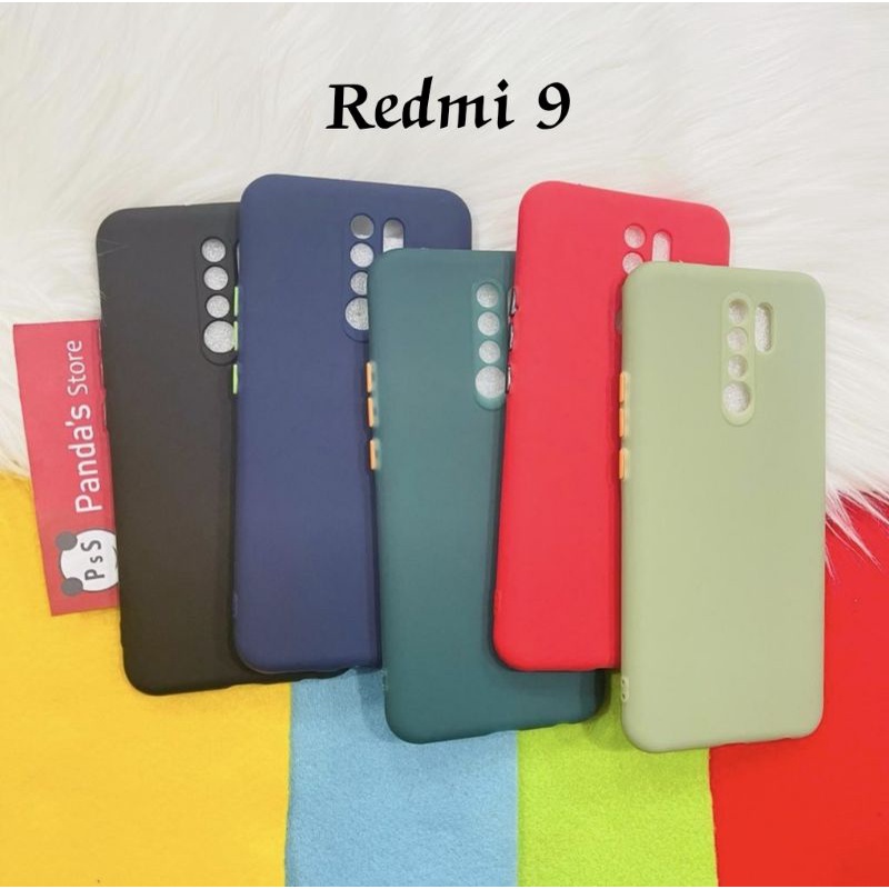 Case Redmi 9, 9A, 9i Babycase + Pelindung Kamera, Makaron Full Color (PsS)