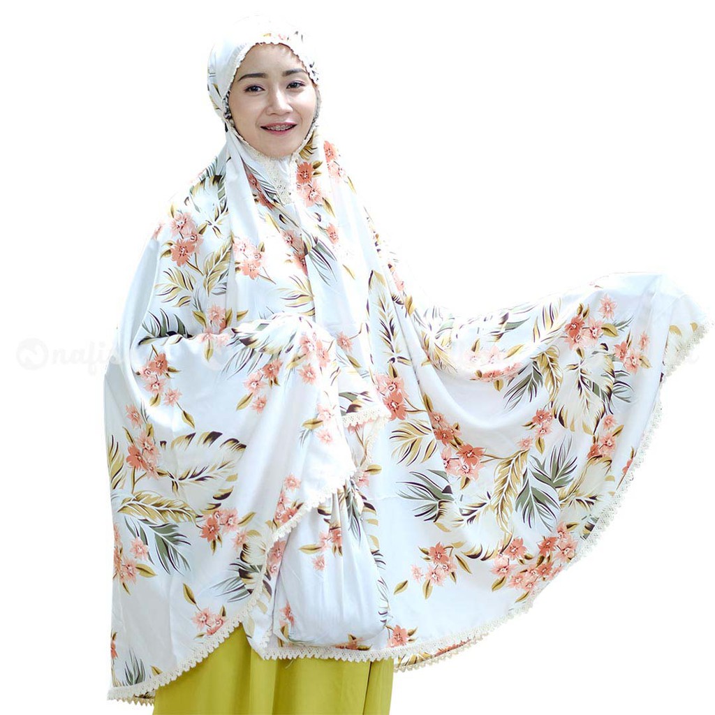 Mukena Motif Nafisa Madina | Mukena Maxmara One Set Mukena Kualitas Premium Mukena Original Nafisa