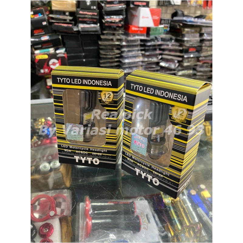 Lampu motor led tyto original matic bebek