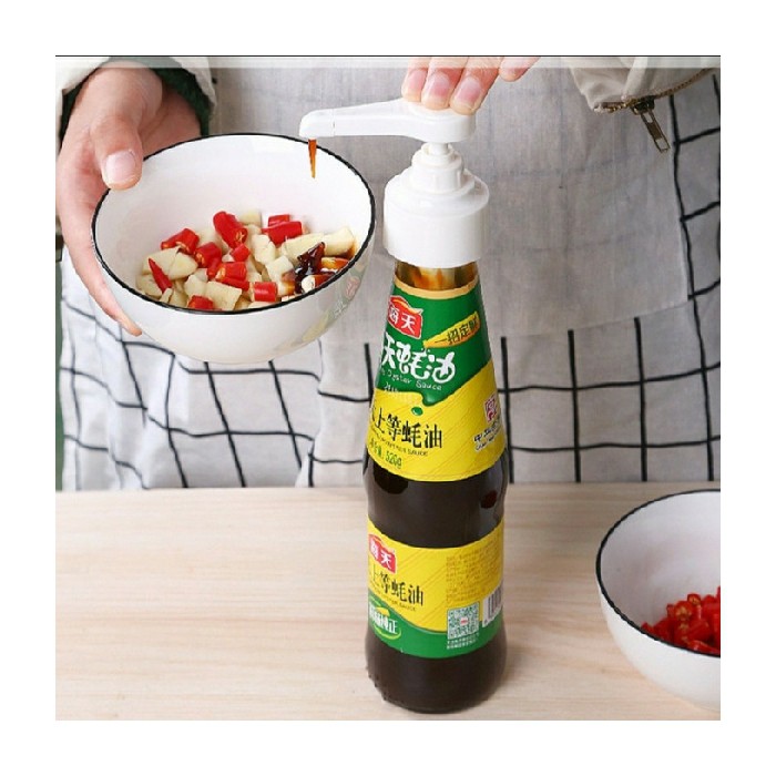 

Dijual AD167 pump head saus Kepala Berkualitas press dapur pompa botol bumbu tiram bottle