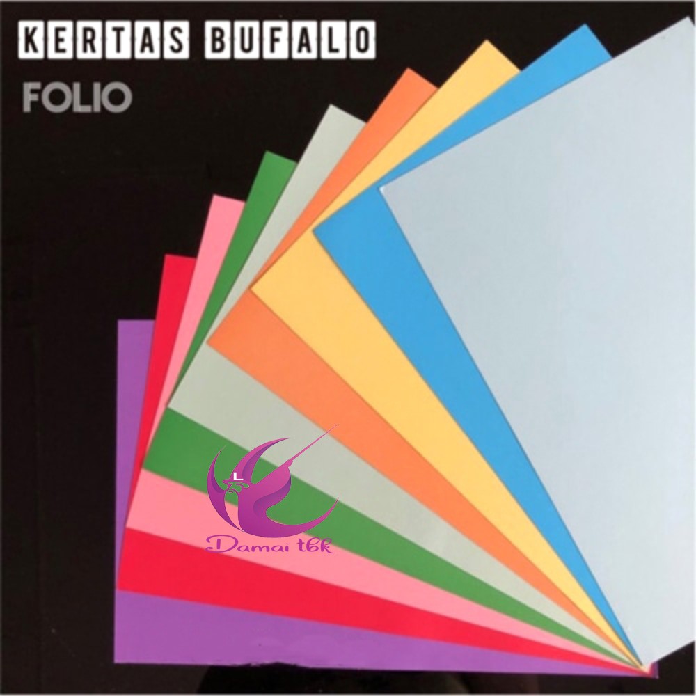 

Kertas Bufalo Folio 10 lembar Bufallo