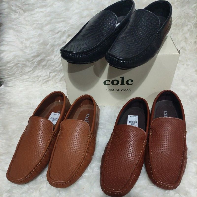 Sepatu Formal Cole Moccasin Shoes Men Elegan/Sepatu Pantofel Cole/size 41 42