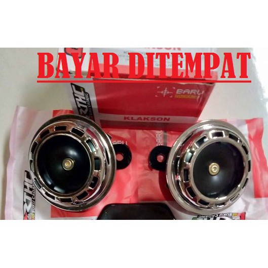 BAYAR DITEMPAT[C.O.D] KLAKSON RX KING +braket RXS YAMAHA ISI SEPASANG old MODEL (HARGA 2PCS)