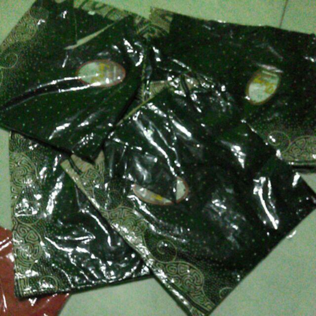 Distro Batik Hrb026 Kenongo Kemeja Tosca Pende Pekalongan Padi M L Xl Sogan Tulis Halus Kemeja Batik