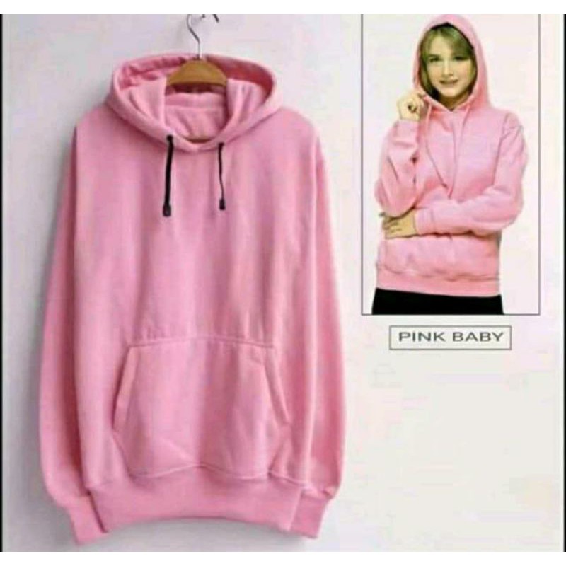 Jaket Polos Sweater Hoodei polos PRIA WANITA jumpper Hoodie polos