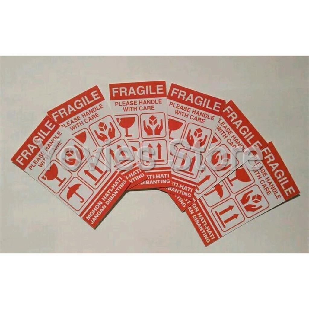 

Stiker Fragile Please Handle With Care Packing Online Shop Aman s