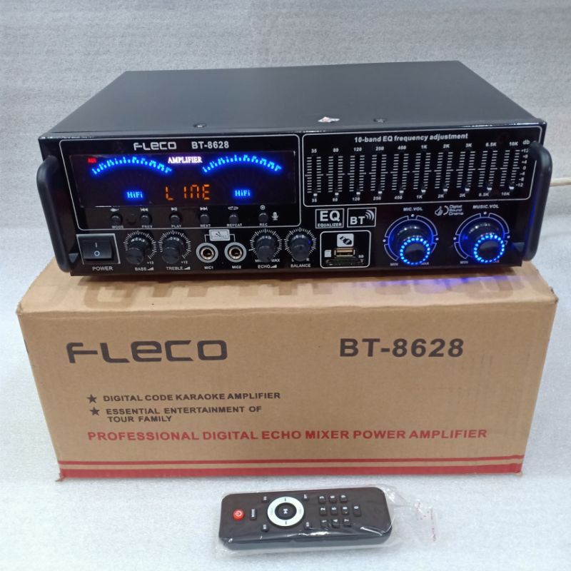 Power Amplifier FLECO BT-8628 Ampli 8628