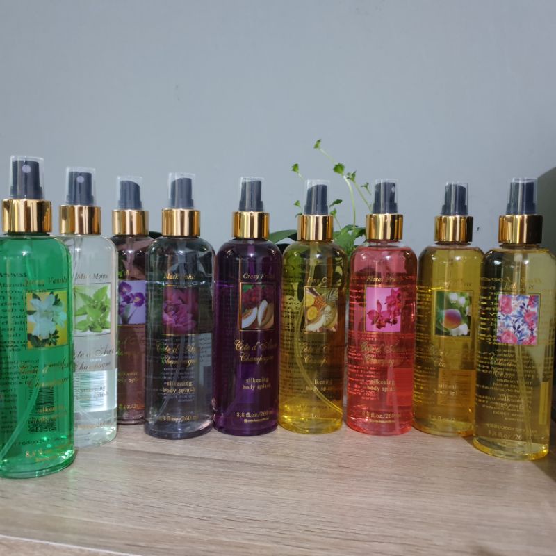 Share in 20ml Cote d' Azur Champagne Body Splash
