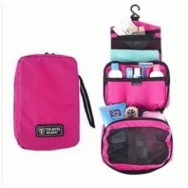 Travel Mate Toiletries Pouch (Tas Penyimpanan Multifungsi / organizer)