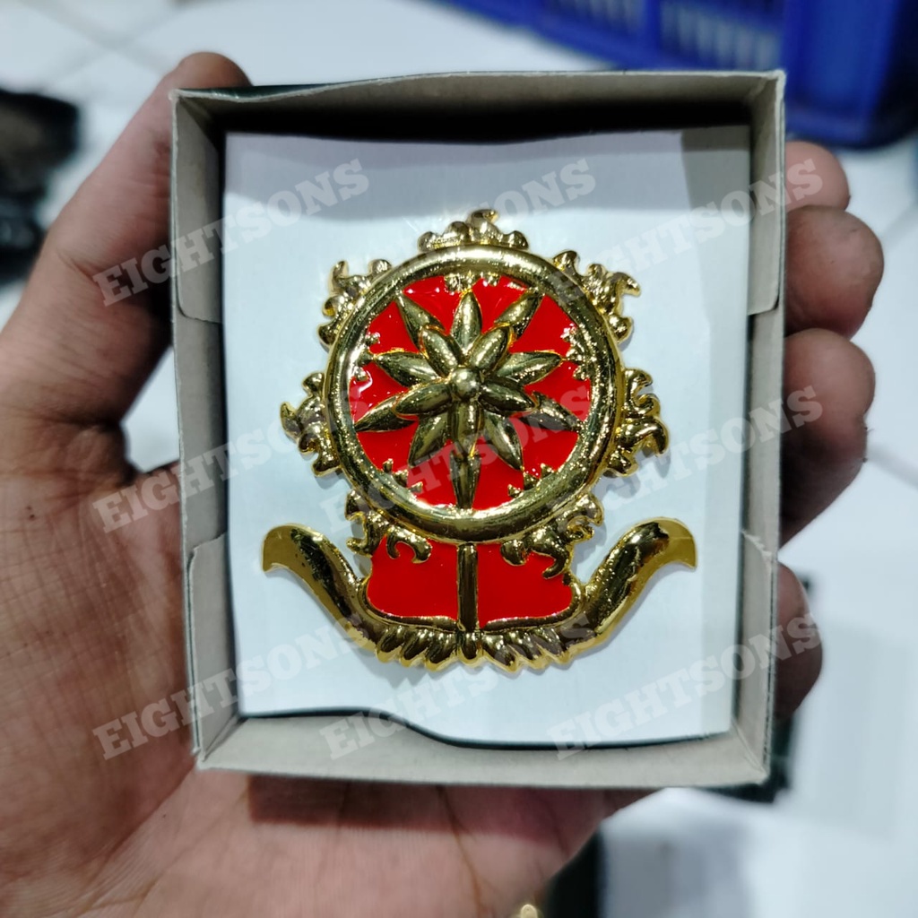 ORIGINAL Emblem Baret Kostrad JATAH PEMBAGIAN TNI Emblem TNI Kostrad