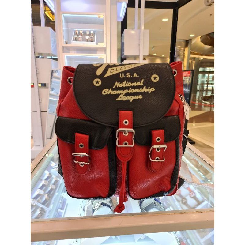 RANSEL GUESS MERAH ORIGINAL STORE