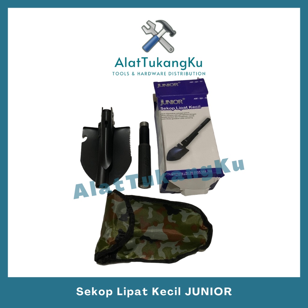 Sekopan Skopan Portable Lipat taman Junior / Skop Mini / Sekop besi lipat / Sekop Lipat Kecil Junior