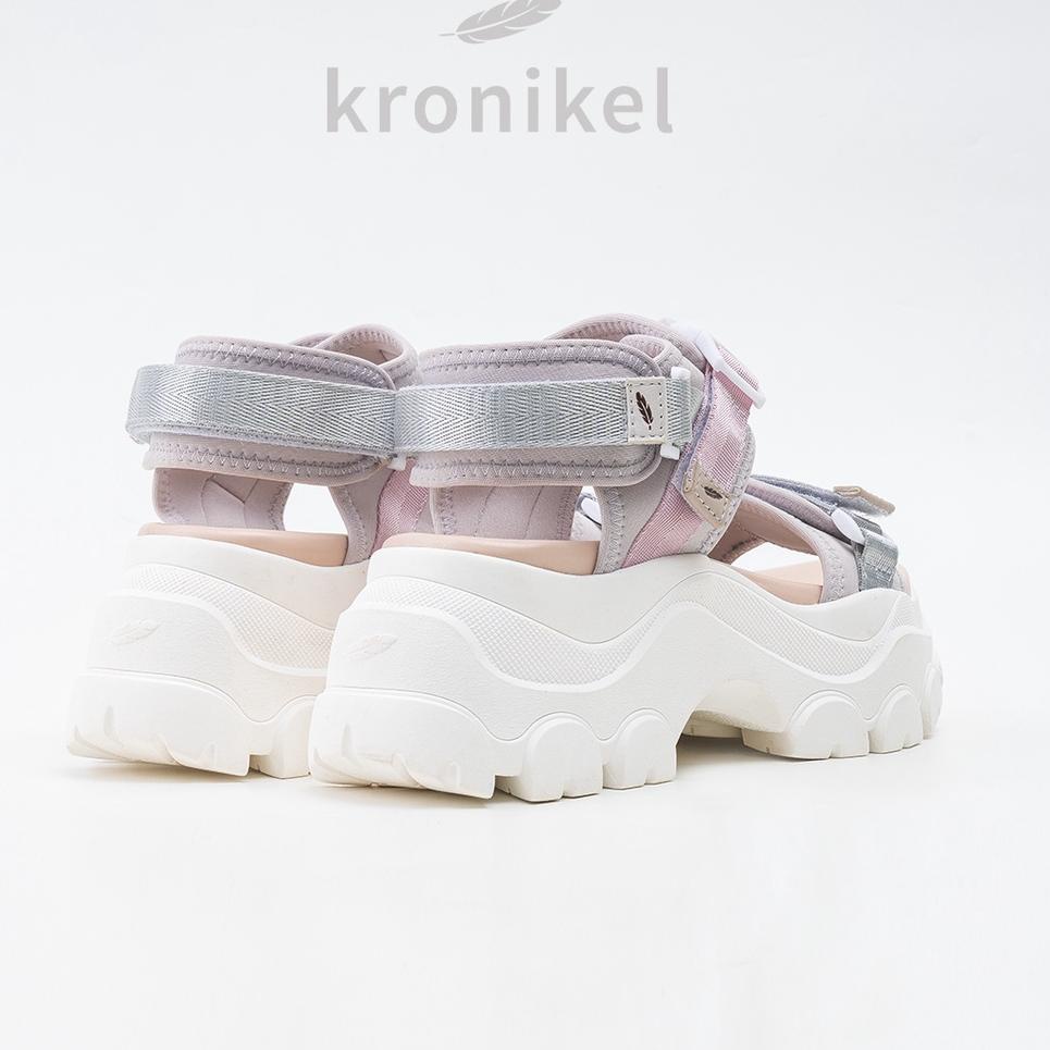 Menarik.. [PREMIUM LOKAL BRAND] KRONIKEL PROJECT // OSAKA 2-in-1 Sandals - Sakura Pink