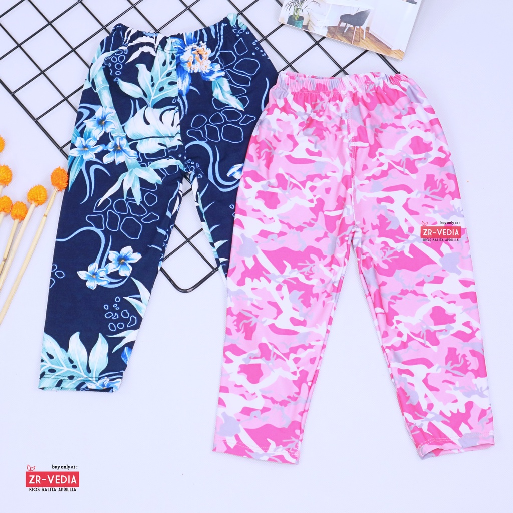Legging Carlissa Size 1-2 Tahun / Celana Panjang Legging Pants Anak Perempuan - Grosir Murah Lucu kiosbalitaaprilia