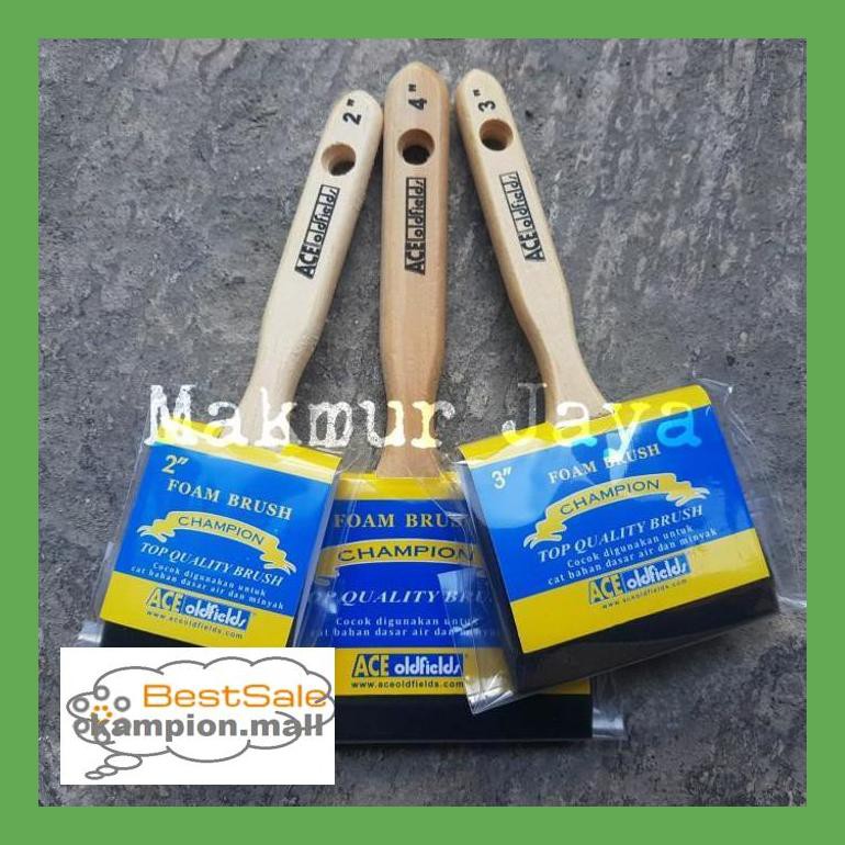 

Chaygs Kuas Foam Brush Ace Champion 3" Cat Plitur 75Jhyi0N