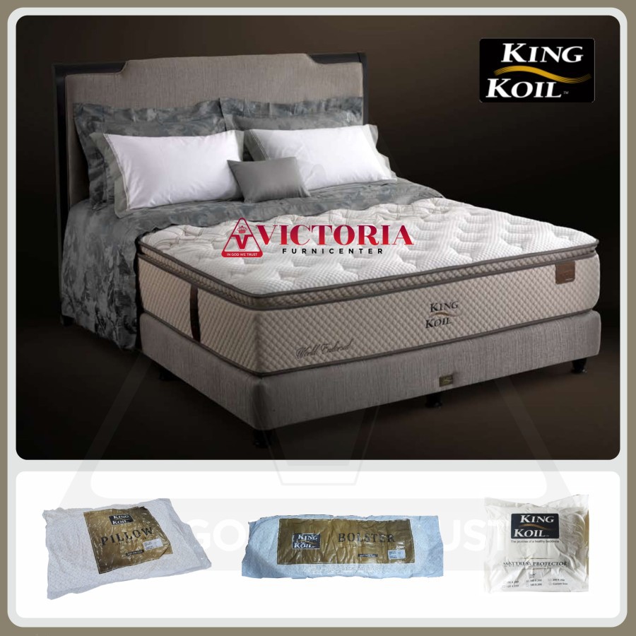 King Koil World Endorsed 120 x 200 120x200 Kasur Springbed Matras Spring Bed Saja Only Termurah Pali