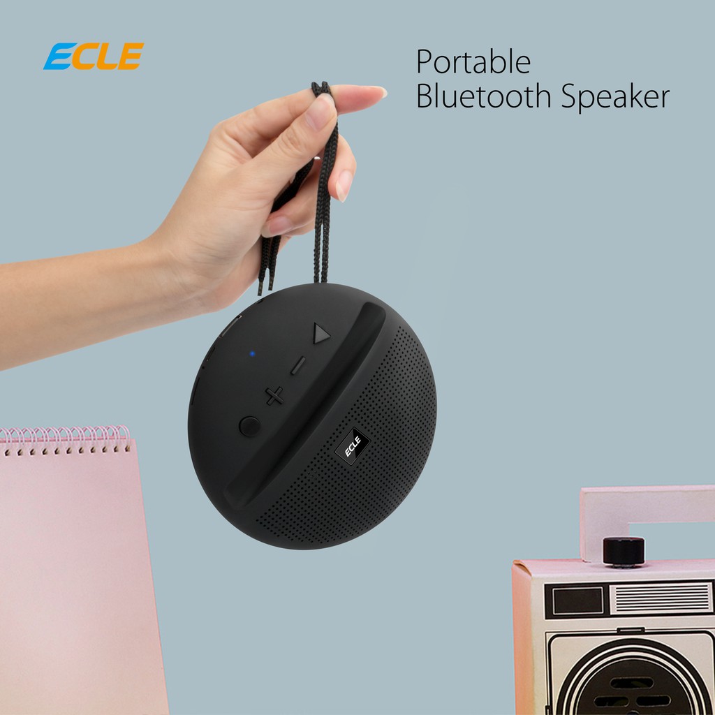 ECLE BSE-1602 Bluetooth Speaker Magnetic Circular 1200mAh-2