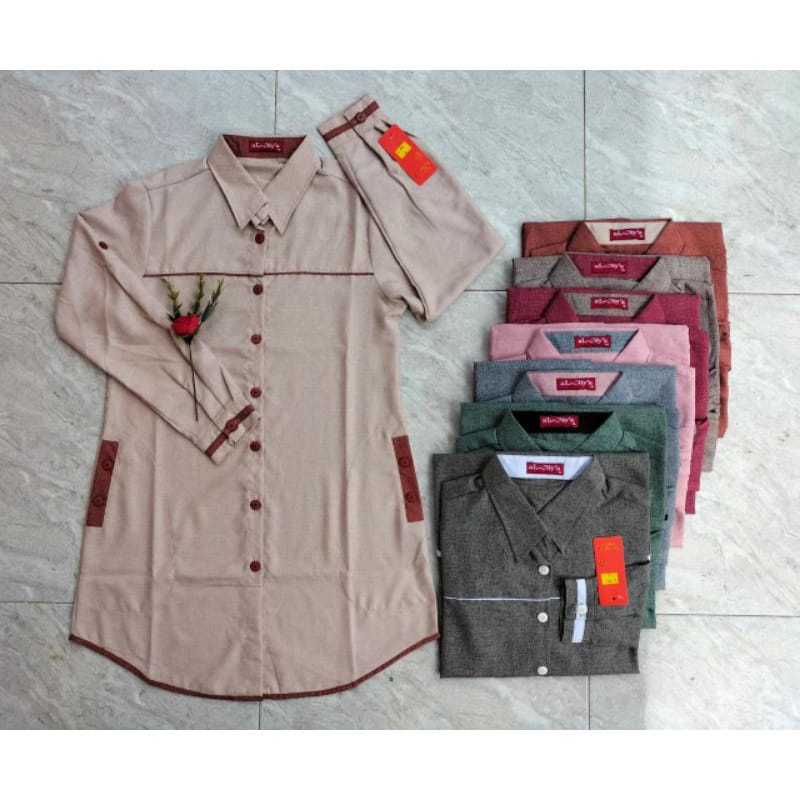 BAJU SANTRI PUTRI/ TUNIK MURAH/TUNIK ALMYA