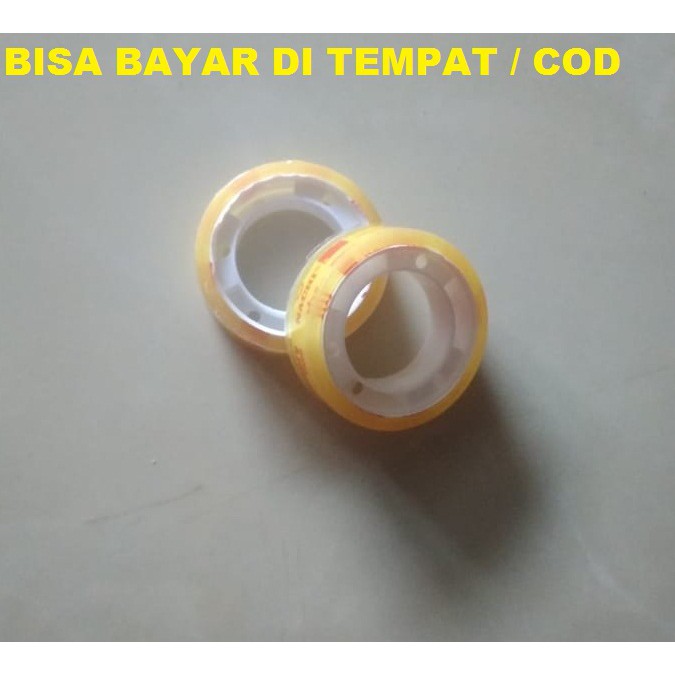 

ISOLASI KECIL BENING / NACHI TAPE ISOLASI / SELOTIP PUTIH BENING