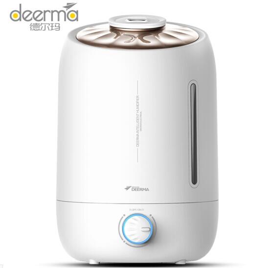 DEERMA Humidifier Diffuser Aromaterapi 5L Large Capacity DEM-F500 - White (2 Mode)