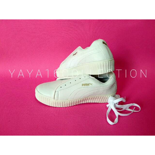 Sepatu wanita/pria rpk puma rihanna putih