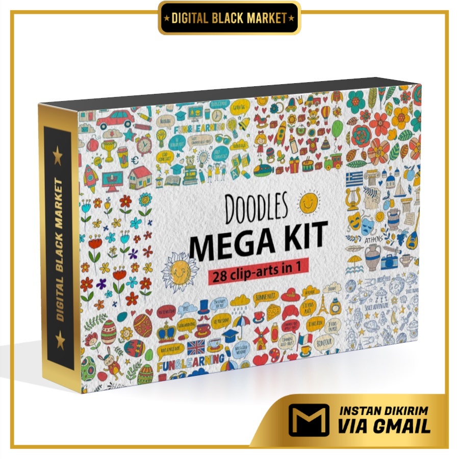 Doodle Mega Kit - Vector Designs