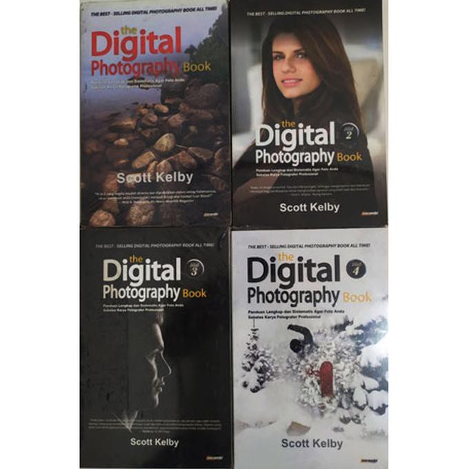 Terhot Paket Digital Photography Book Komplit Serie 1 & 2 & 3 & 4